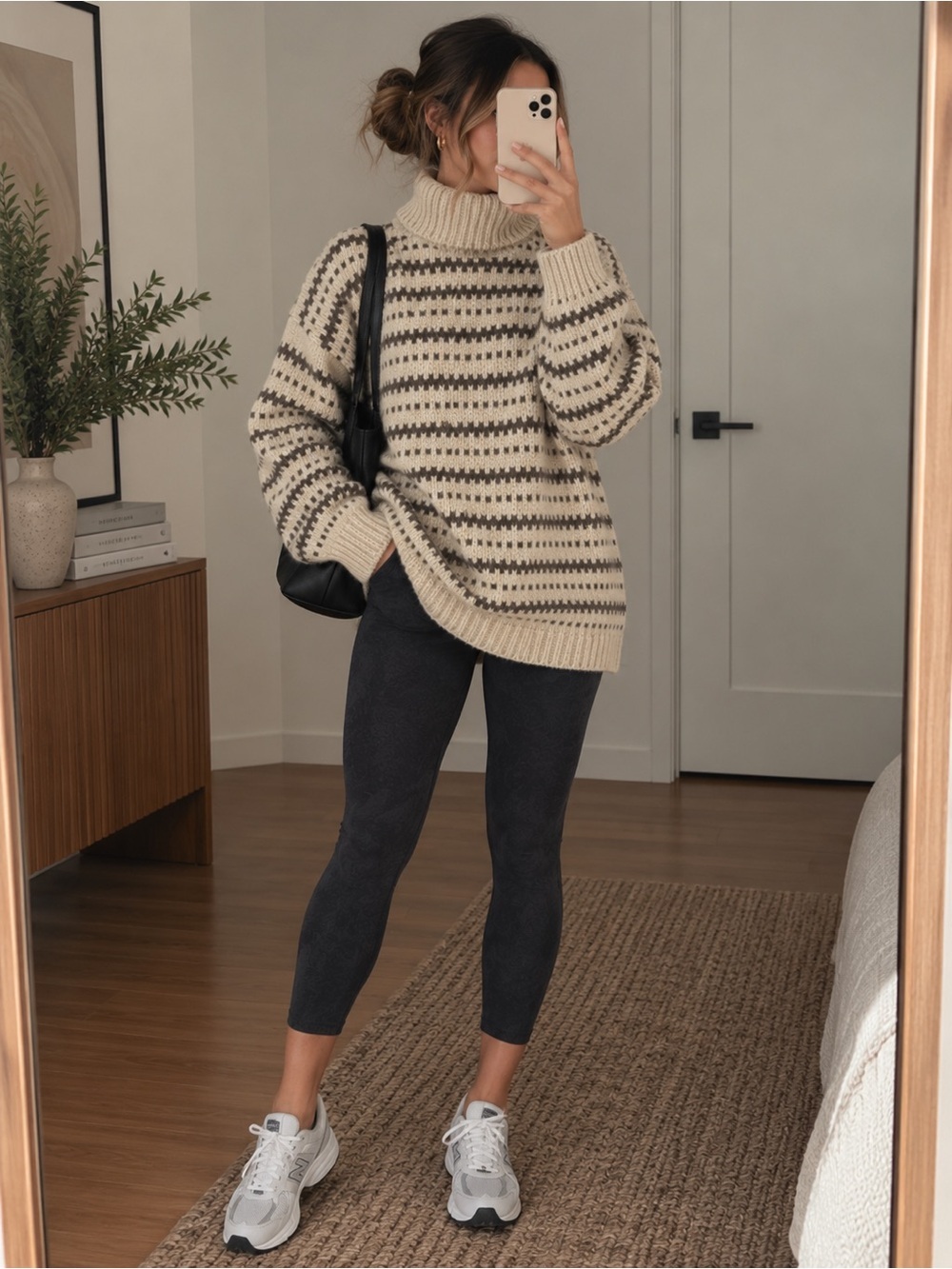Vintage 100% Pure Wool Made In Denmark Turtleneck Sweater